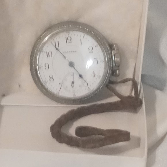 1907 Waltham Railroad Pocket Watch CRESCENT STREET Model 99 16S 21j